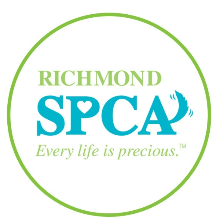 Richmond SPCA green and blue logo on white background