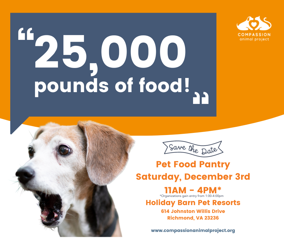 Pet Food Pantry - Richmond SPCA