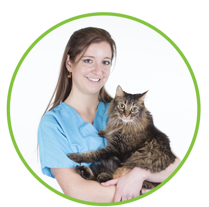 Dr. Jennifer Cooke and Henry (cat)